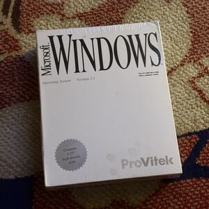 📦 Microsoft Windows 3.1 Operation System Sealed and Good Condition (Rare!)